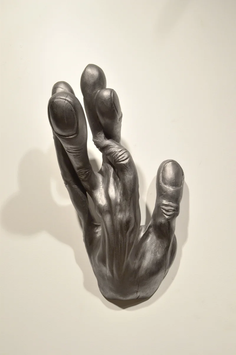  2010  / wood, graphite  23"H x 12"W x 12"D 