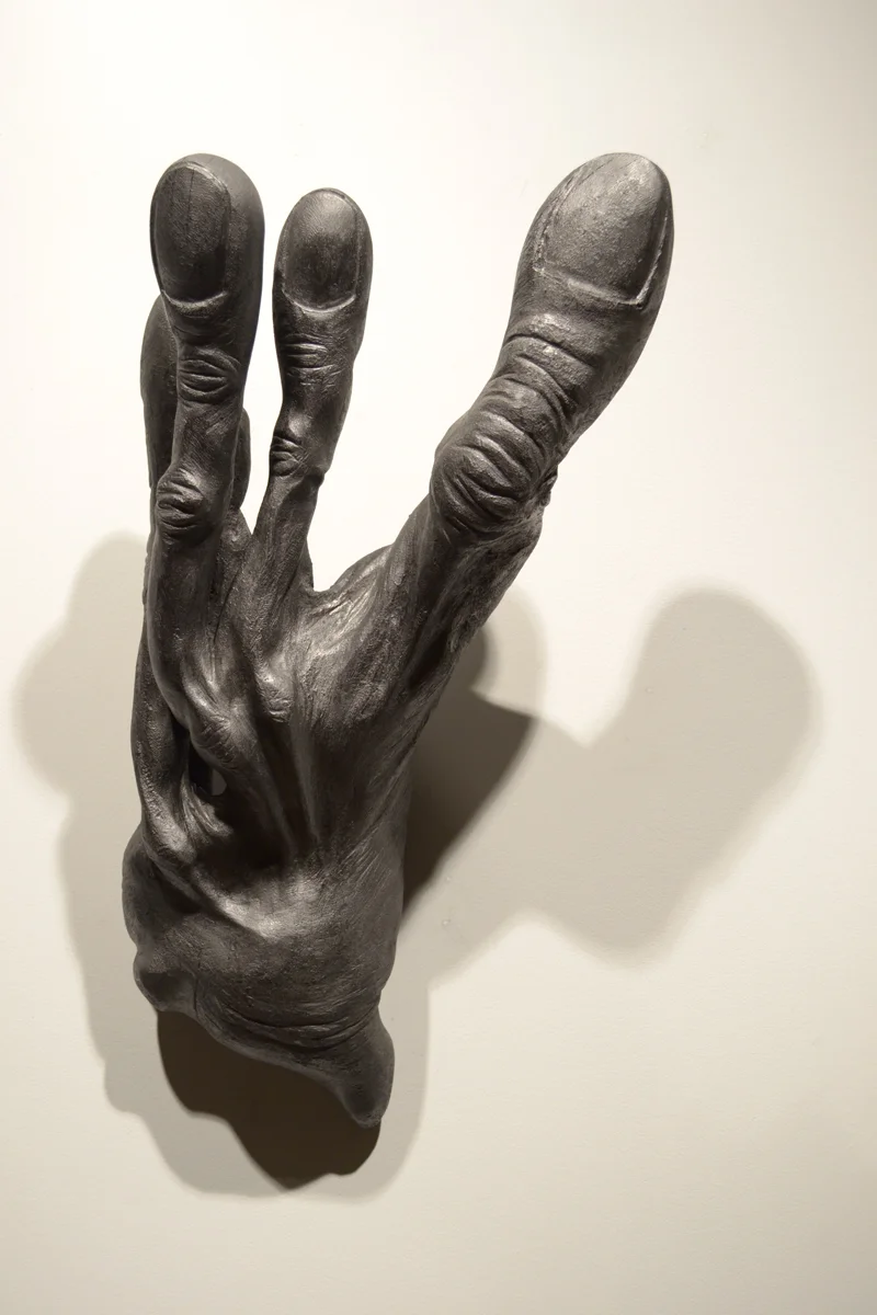  2011  / wood, graphite 28"H x 12"W x 18"D 