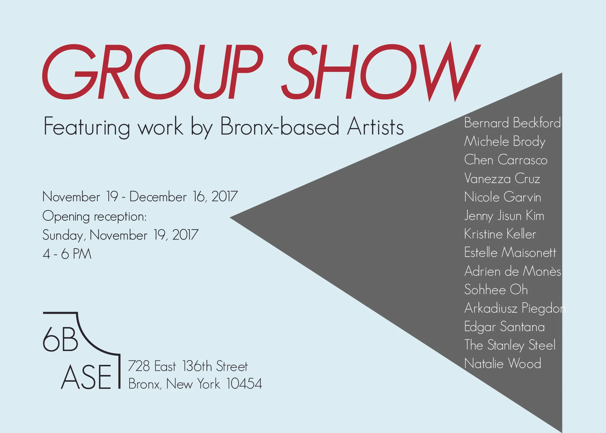 Group Show: Bronx-based Artists