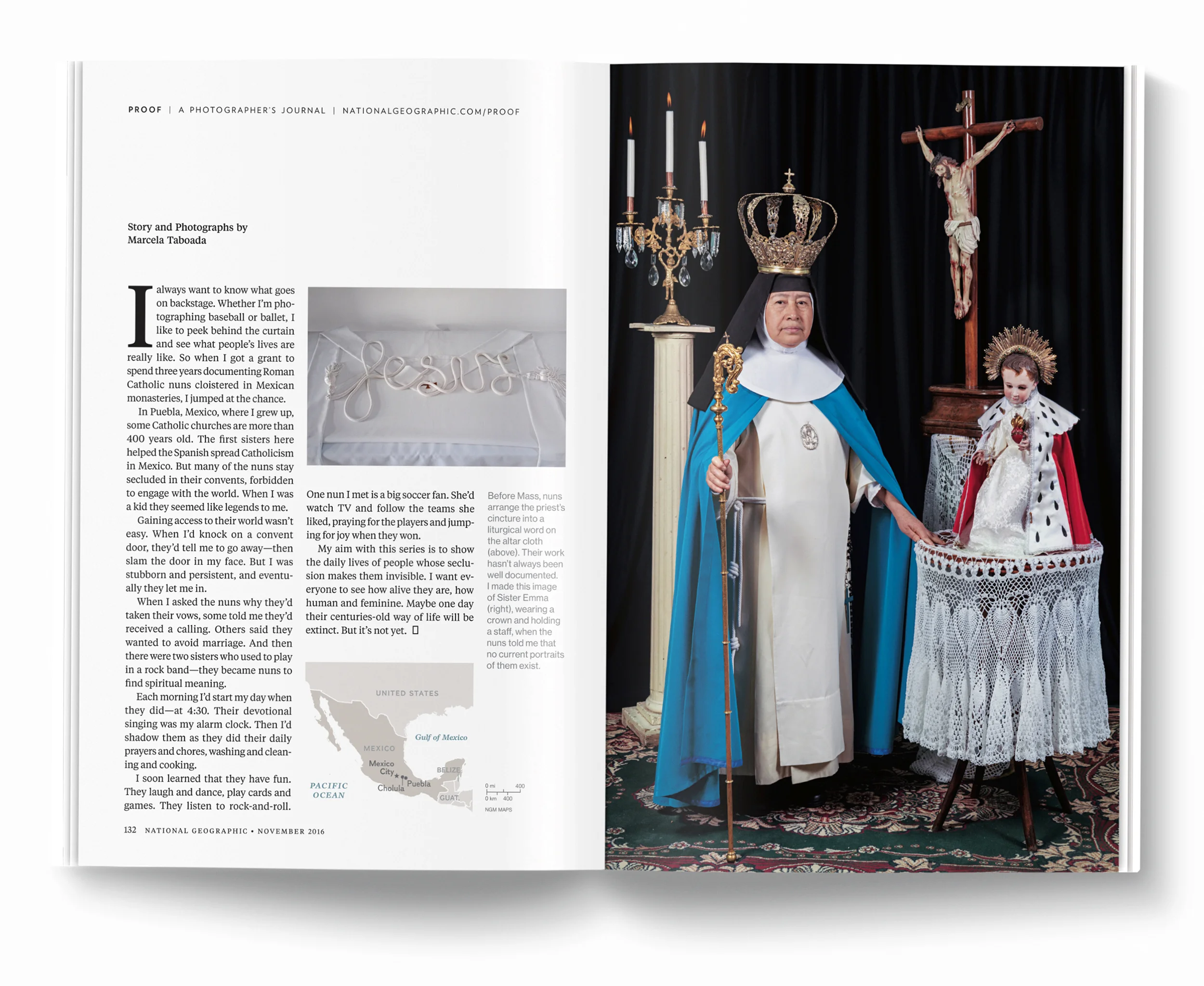 Consecrated a project by Marcela Taboada .