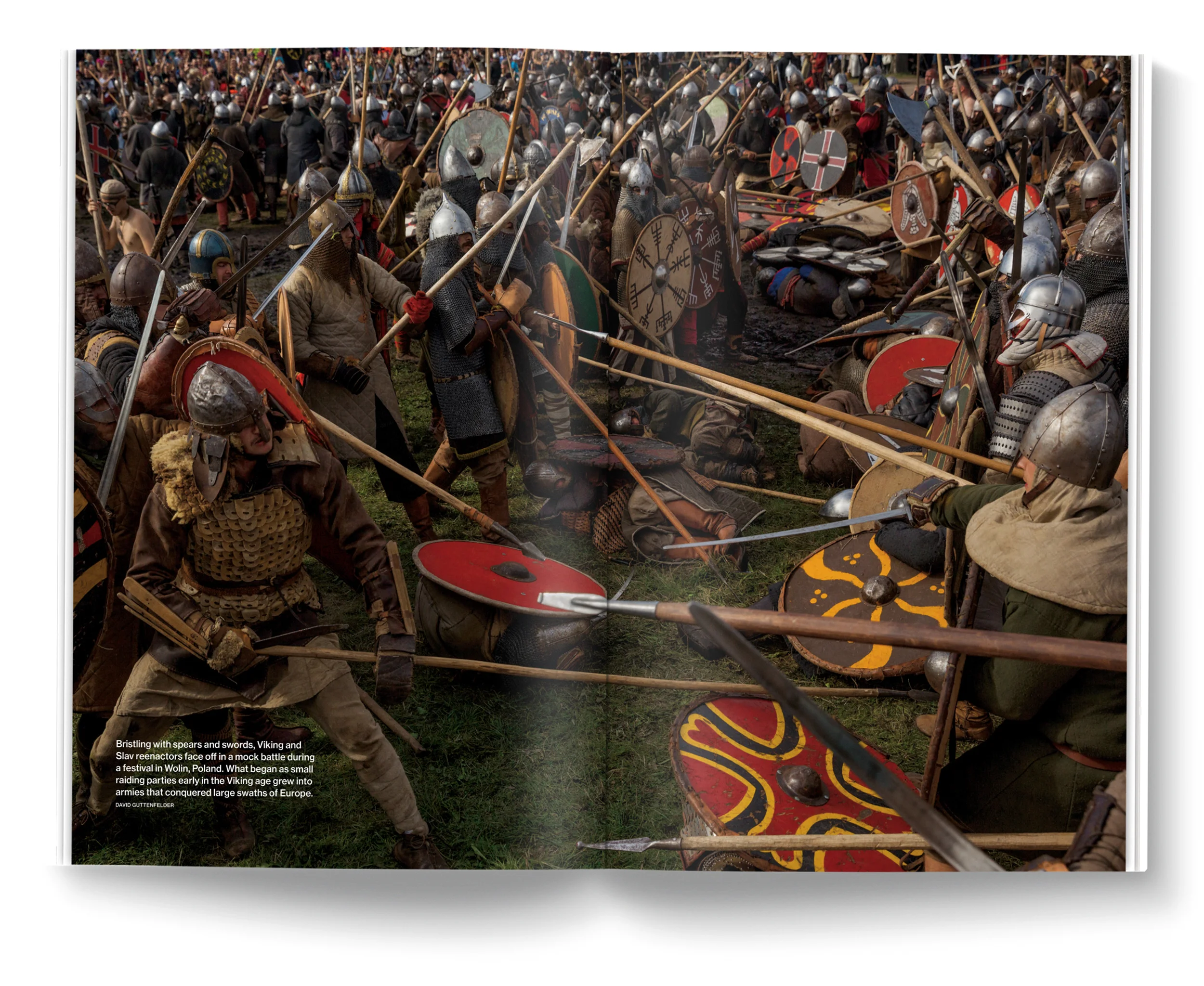 New Visions of the Vikings , photographed by David Guttenfelder and Rob Clark .