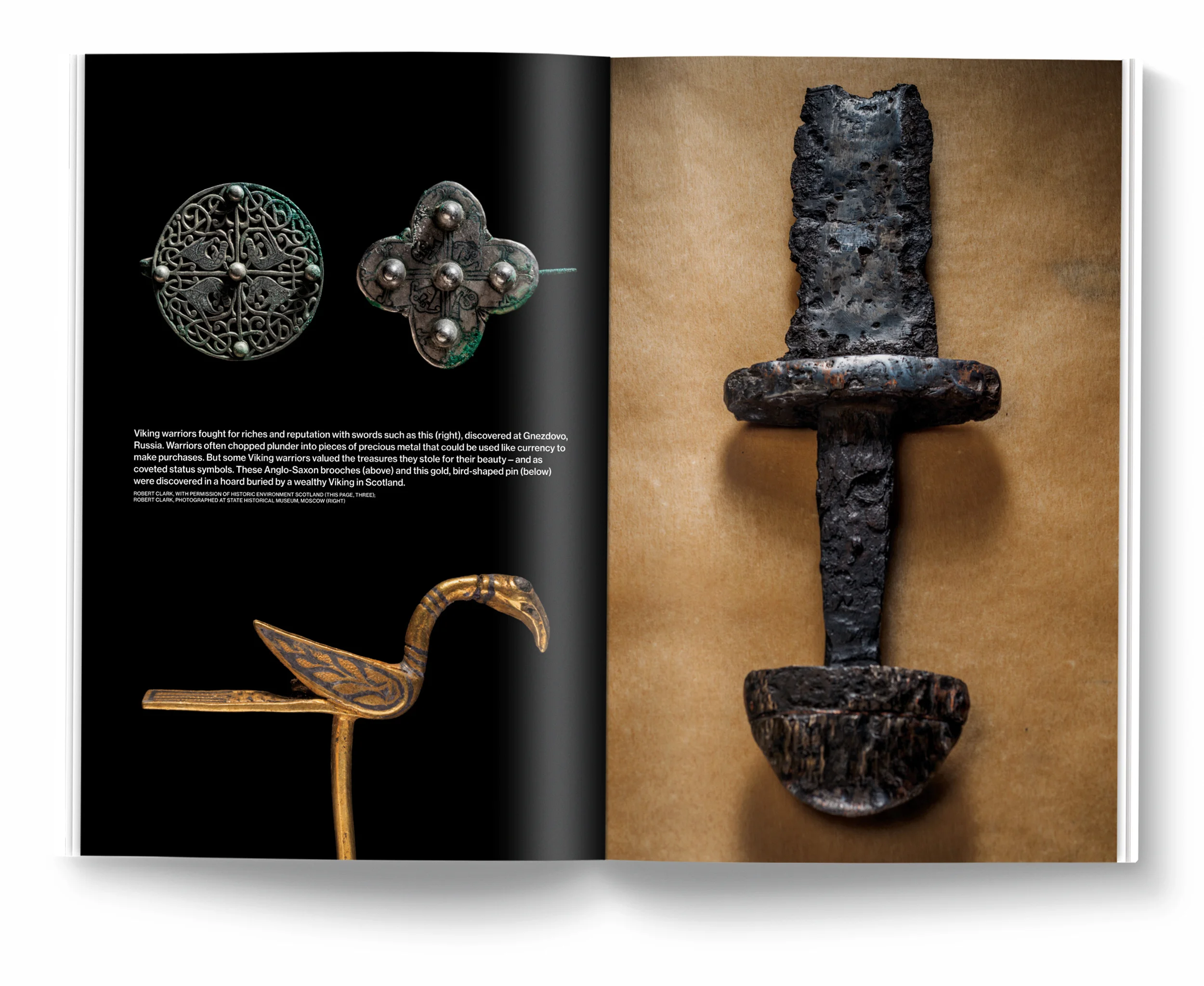 New Visions of the Vikings , photographed by David Guttenfelder and Rob Clark .