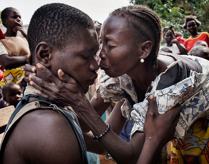 Picturing Love National Geographic photographers share images that capture love. Photograph by Marcus Bleasdale .