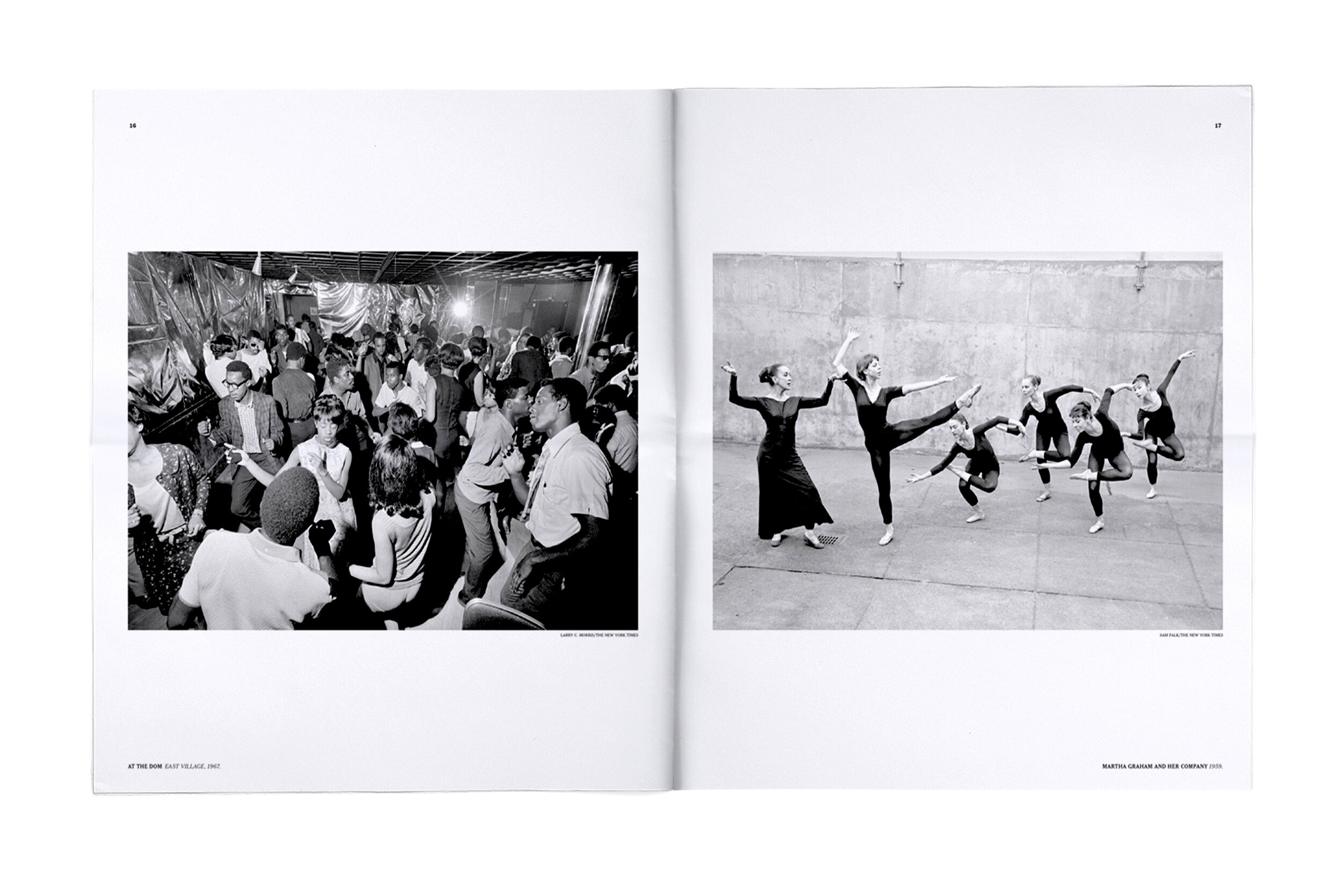   Dance from The New York Times archive . Photographs by Larry C. Morris and Sam Falk. 