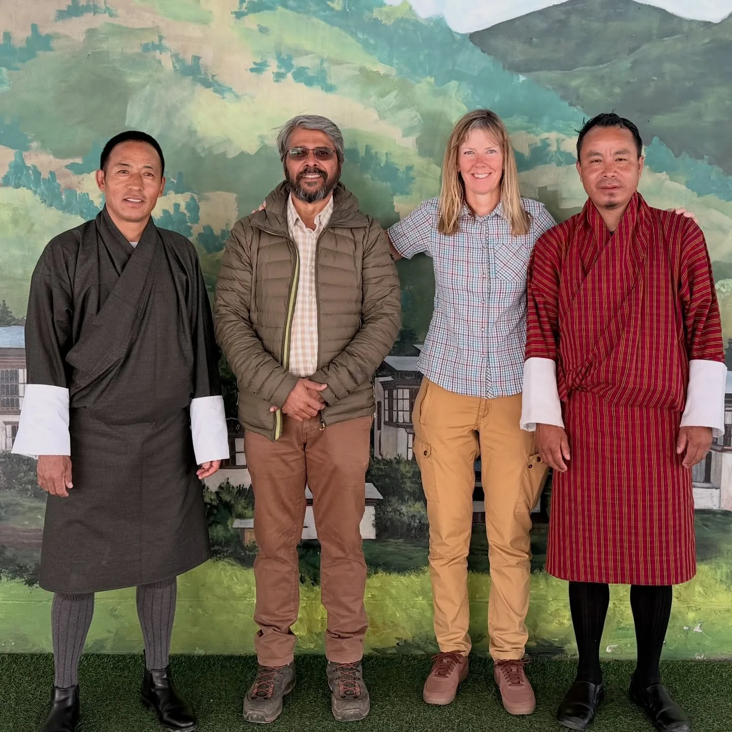 As we are winding up the Bhutan part of the trip for @tina_greena we wait to board our mountain flight and head to hot and dusty New Delhi! The memories will live on and replenish the heart feeling with happiness and love! DM us to help you explore B