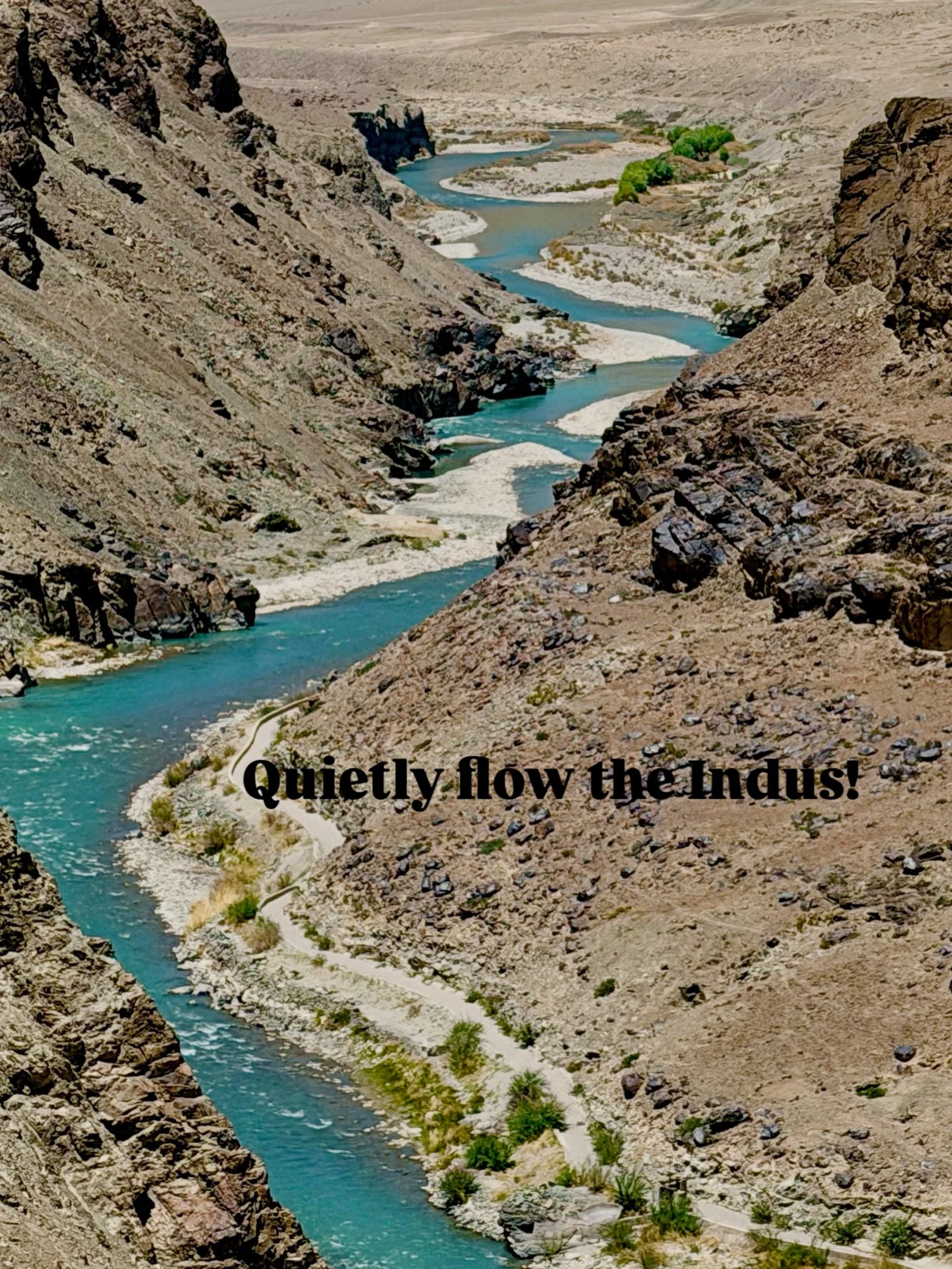 The name &ldquo;India&rdquo; is derived from the Sanskrit word Sindhu, which refers to the Indus River. 

Ancient Persians adapted &ldquo;Sindhu&rdquo; to Hindu (around 516 BCE) due to phonological shifts, and the Greeks later adopted this as Indos o