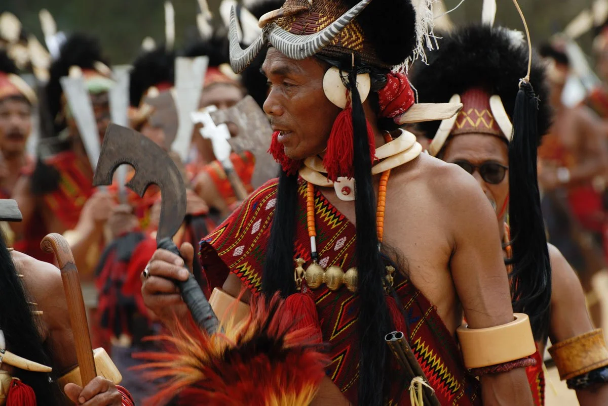 Naga tribal person