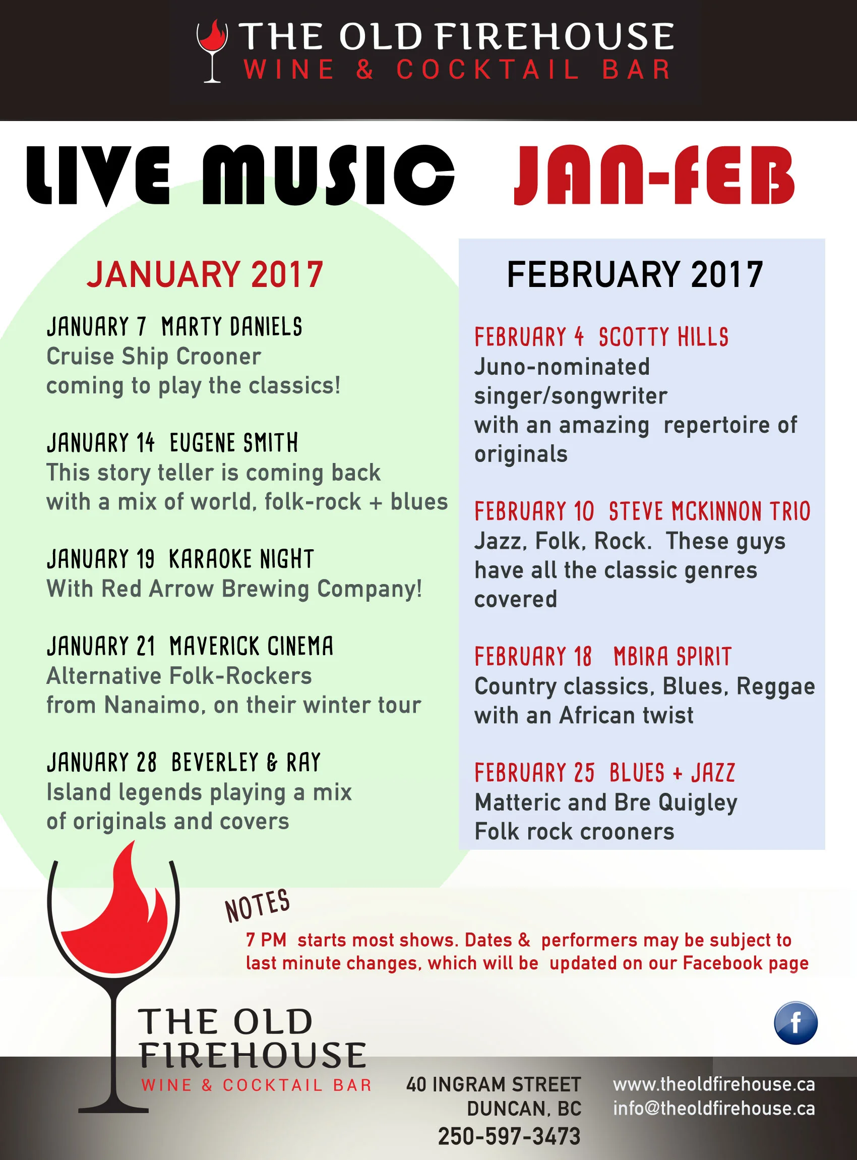 Live Music: MARTY DANIELS