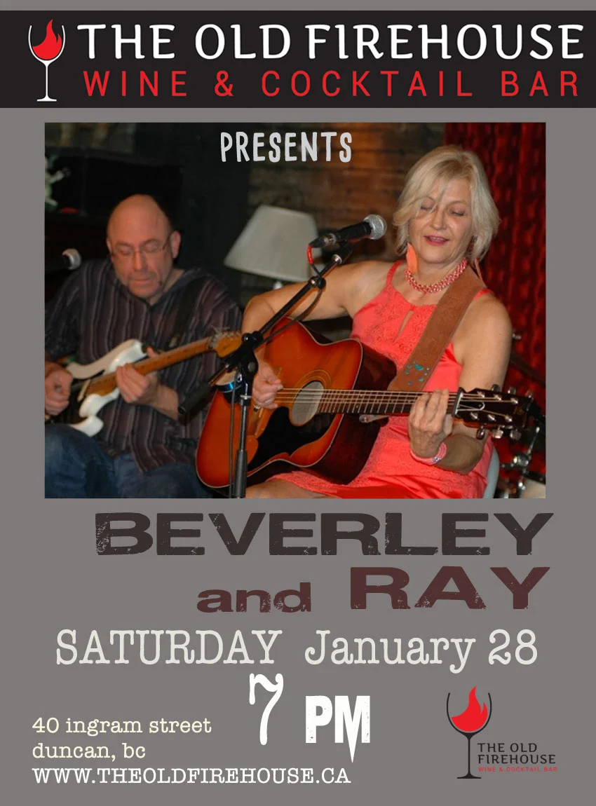 Live Music:  Beverley & Ray