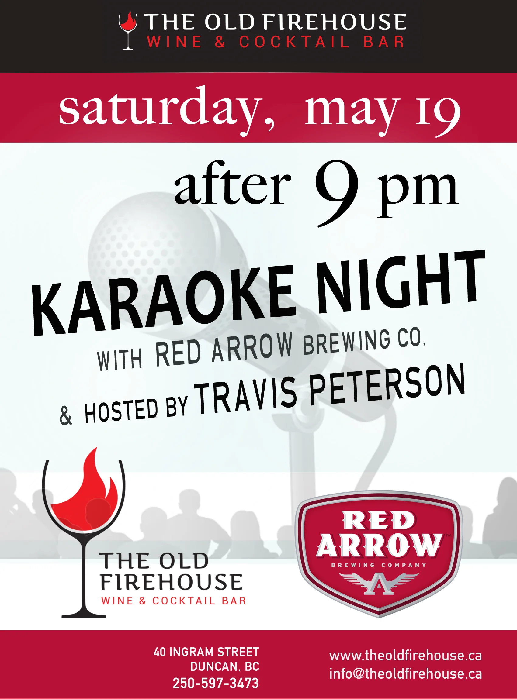 Karaoke Night at The Old Firehouse!