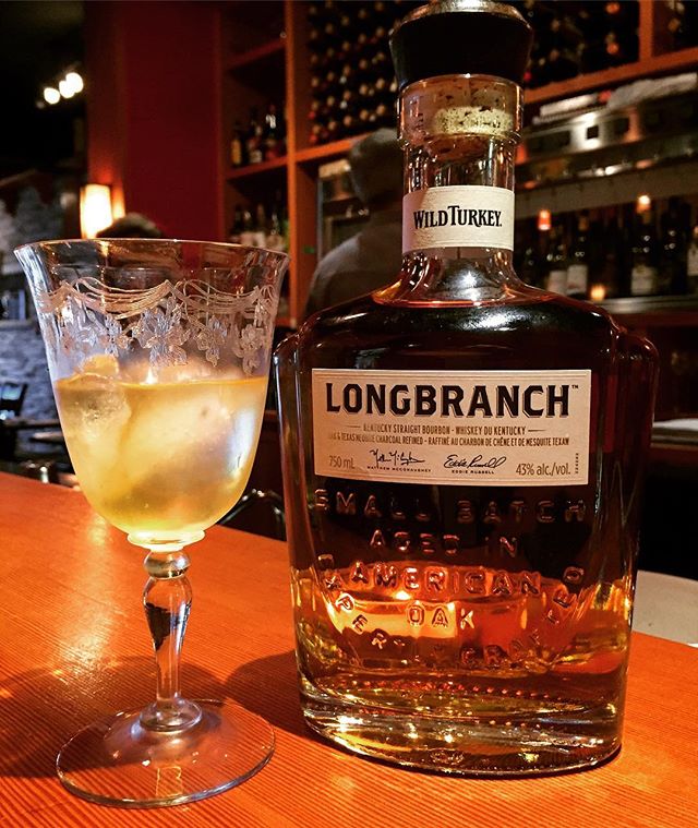 Today is &lsquo;Premium Spirit Release&rsquo; day at BC Liquor Stores. Wild Turkey Longbranch Kentucky Straight Bourbon came home with us. 
#bourbon #kentuckystraight #whiskey #smallbatch ##wildturkey #longbranch #spiritrelease #craftcocktails #cockt
