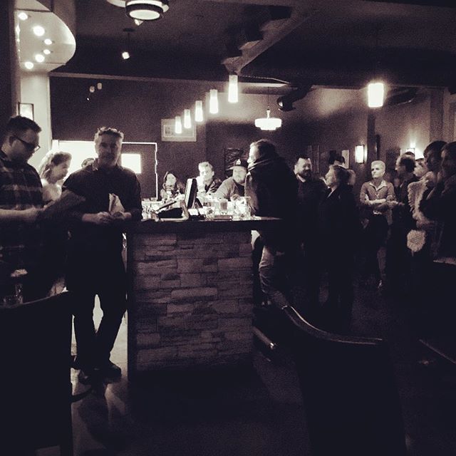 Beauty photo of the moments before the winner of the cocktail competition is announced. 
#craftcocktails #toomuchsuspense #coolambiance #cocktailbar #cocktailart #cocktailporn #cocktailtime #mixology #mixologist #cowichanvalley #downtownduncan #dunca
