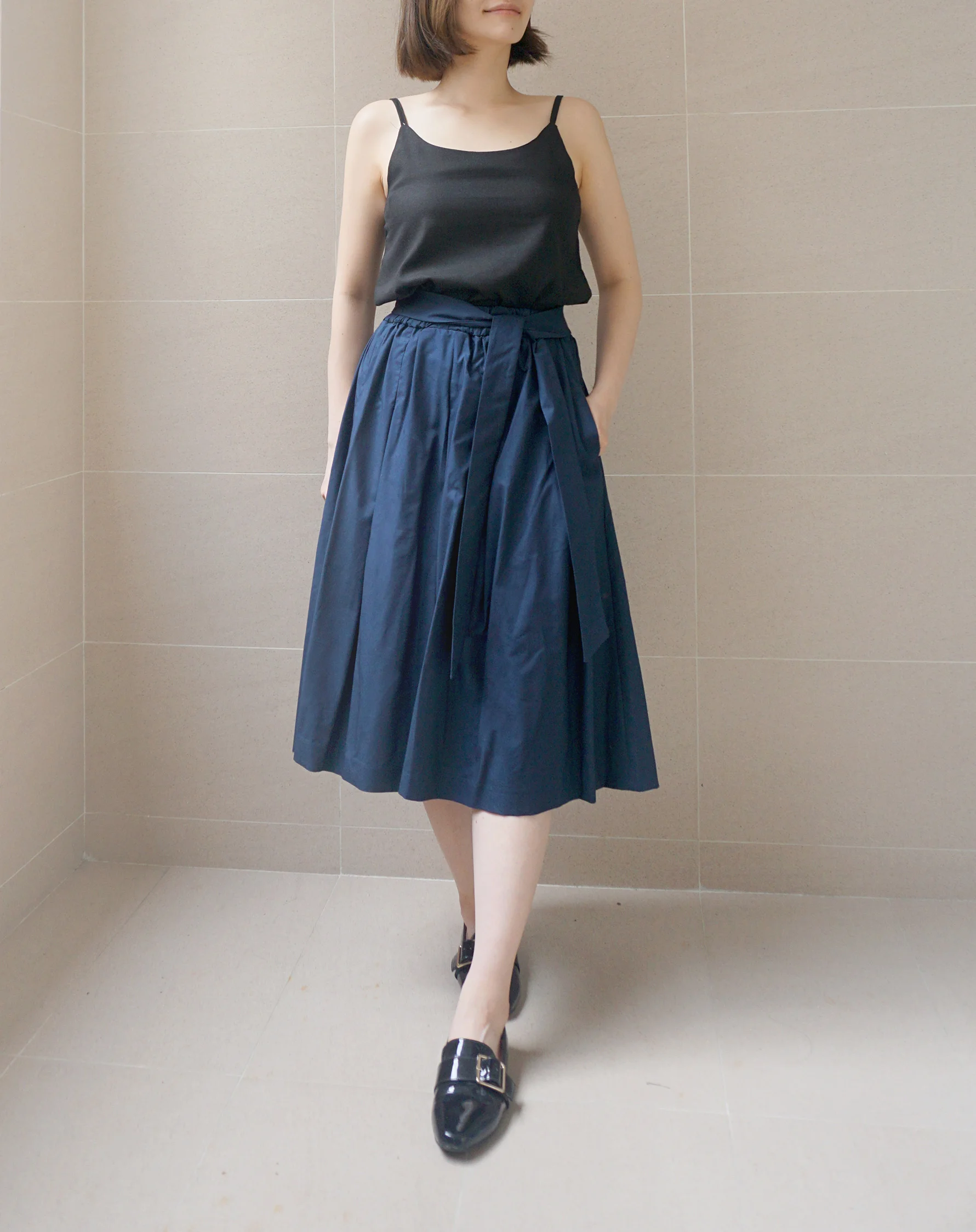Box Pleated Skirt
