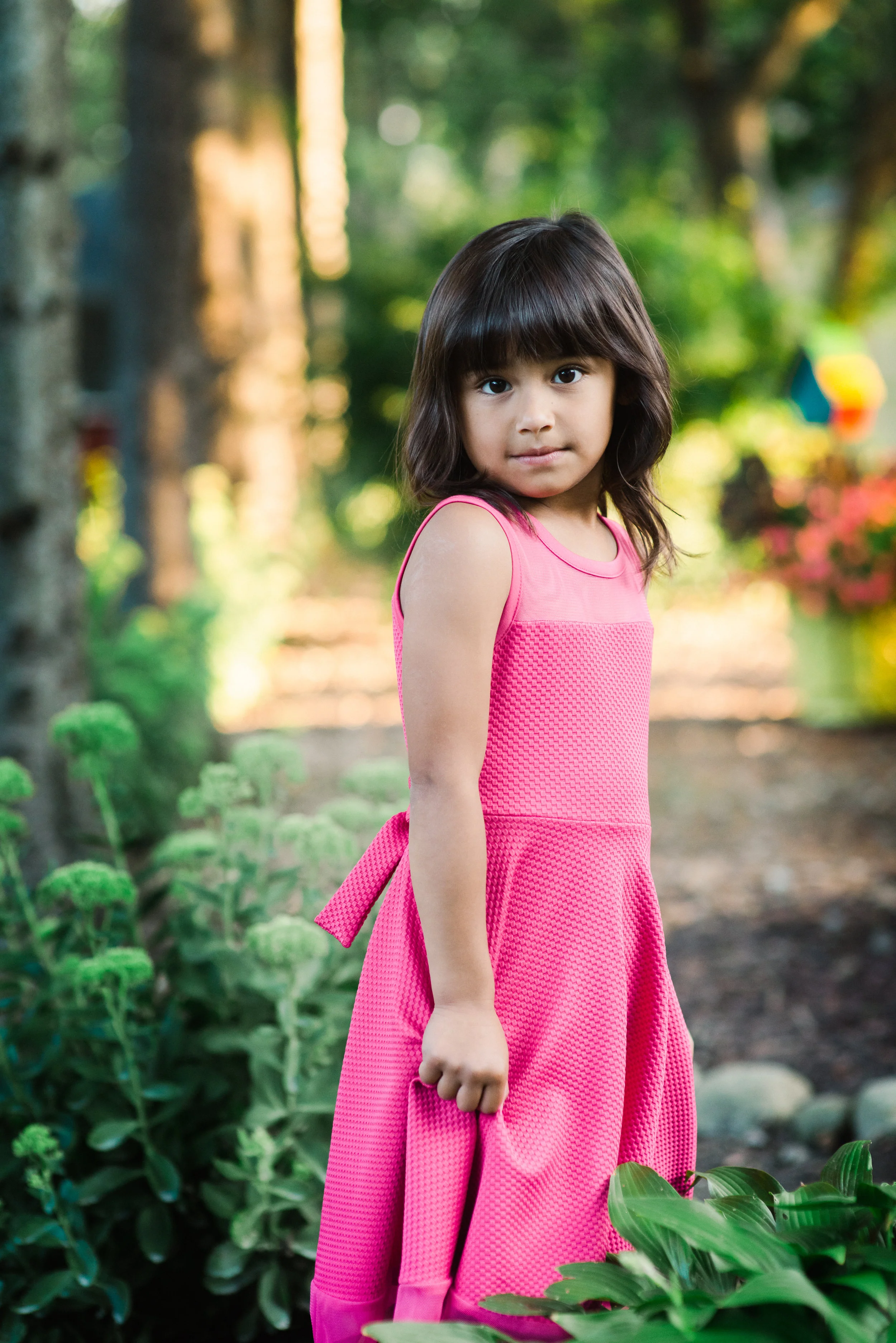 Hope:  5 Year Old Portrait Session