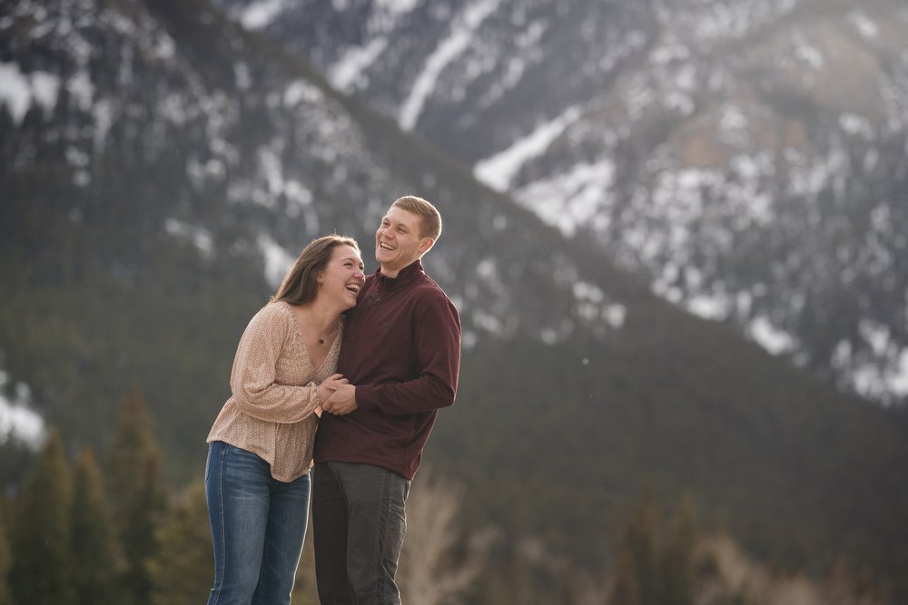 Red Lodge Engagement Photos // Red Lodge, MT Photographer // Madison and Alex-6