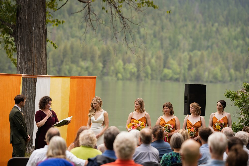 Swan Lake Wedding photos // Glacier, MT Photographer // Ashely and Jeff-17