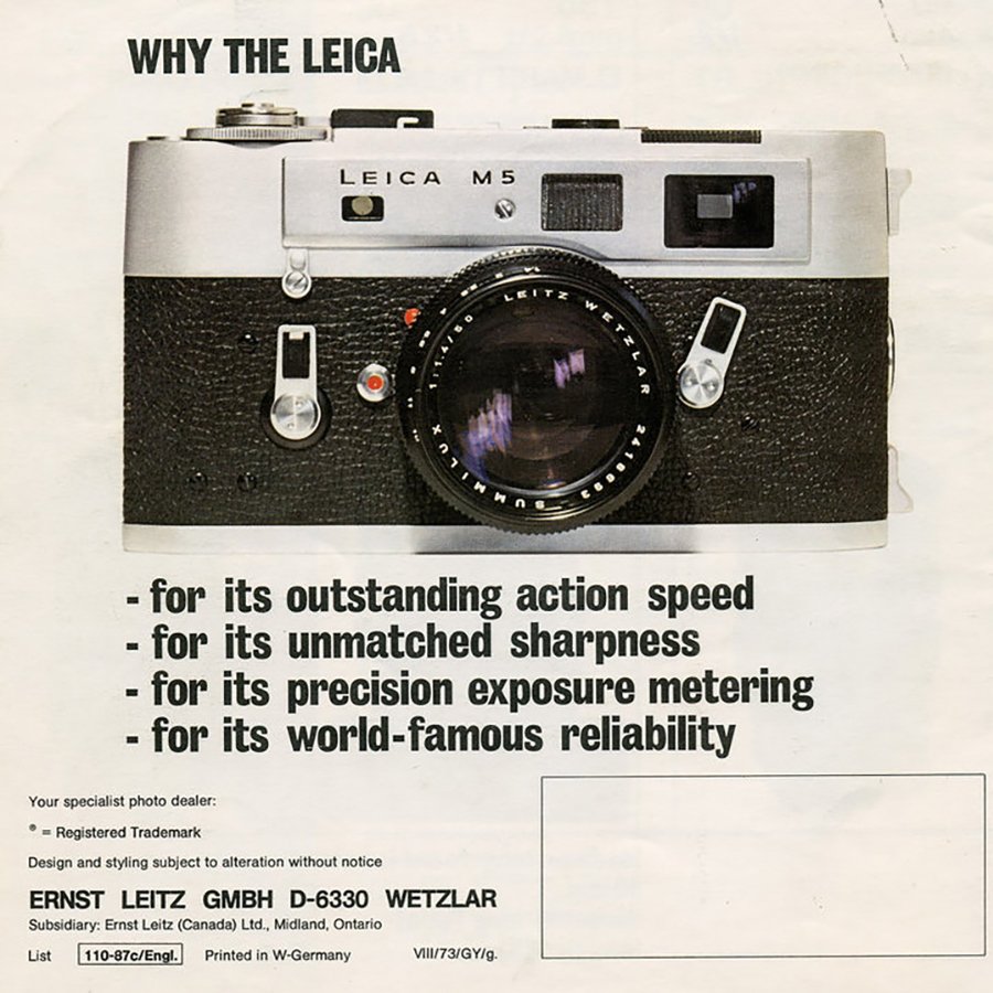 leica m5