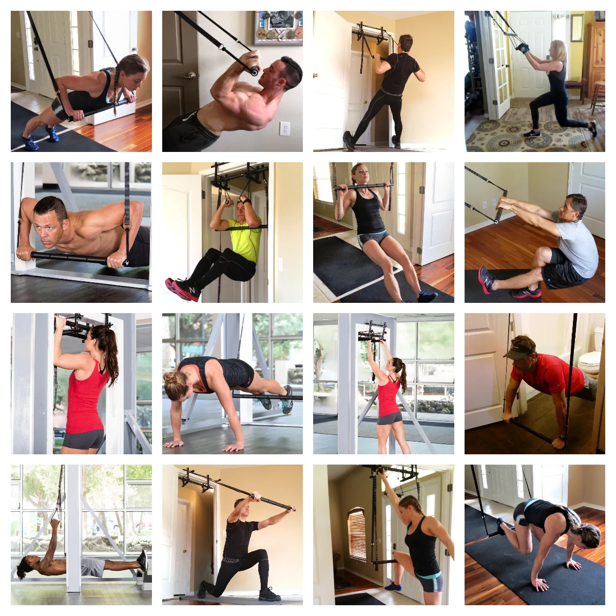 There are dozens of exercises that can be executed with the FitBar Trainer