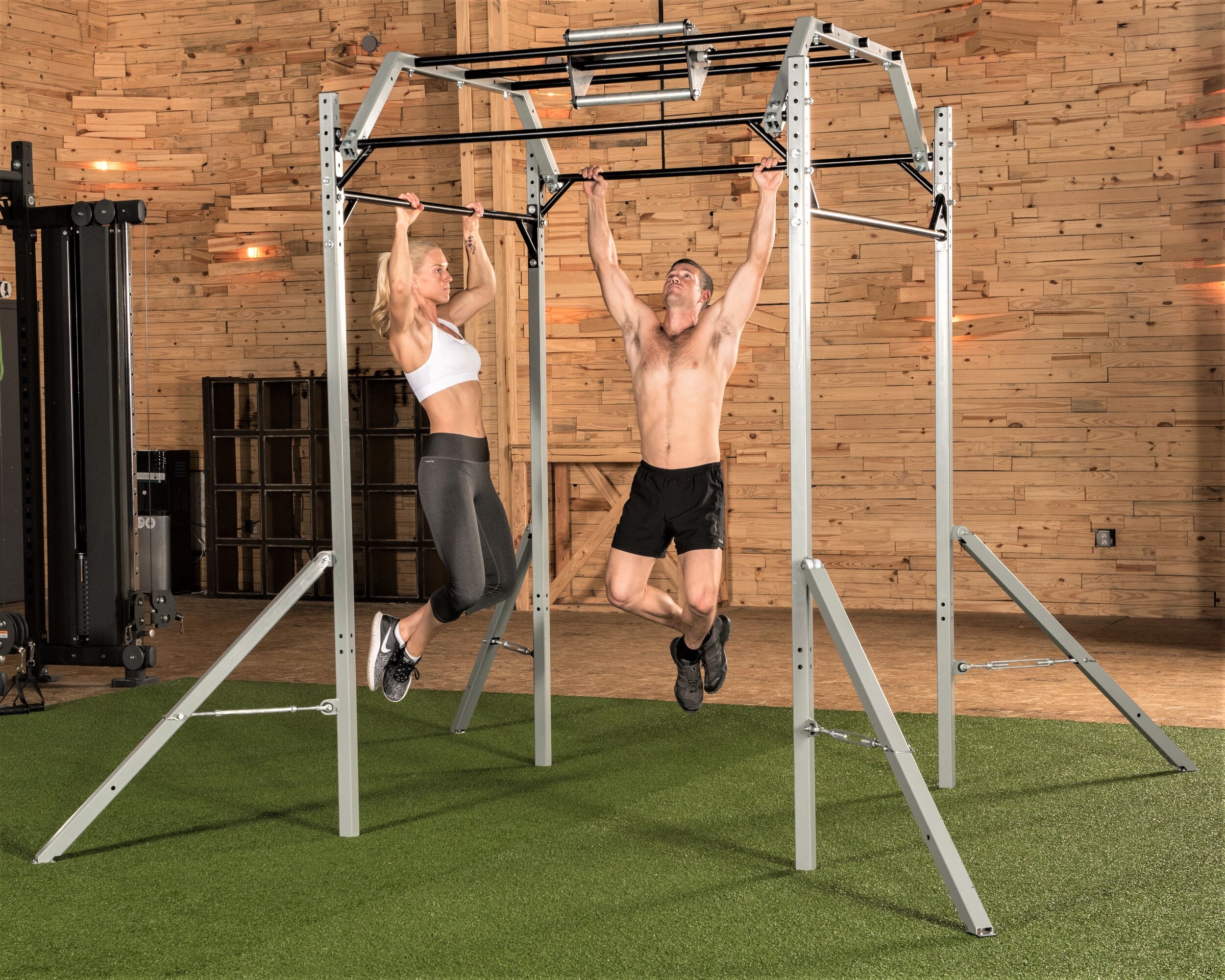 Barre à dips pour station de musculation extérieure – Monkeybar - Exit Toys