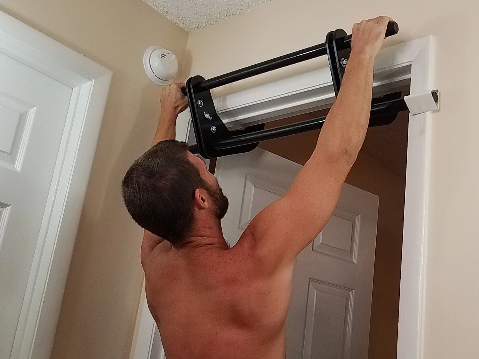 Installation Rogue Jammer Pull Up Bar Door Frame Chin Up Rogue