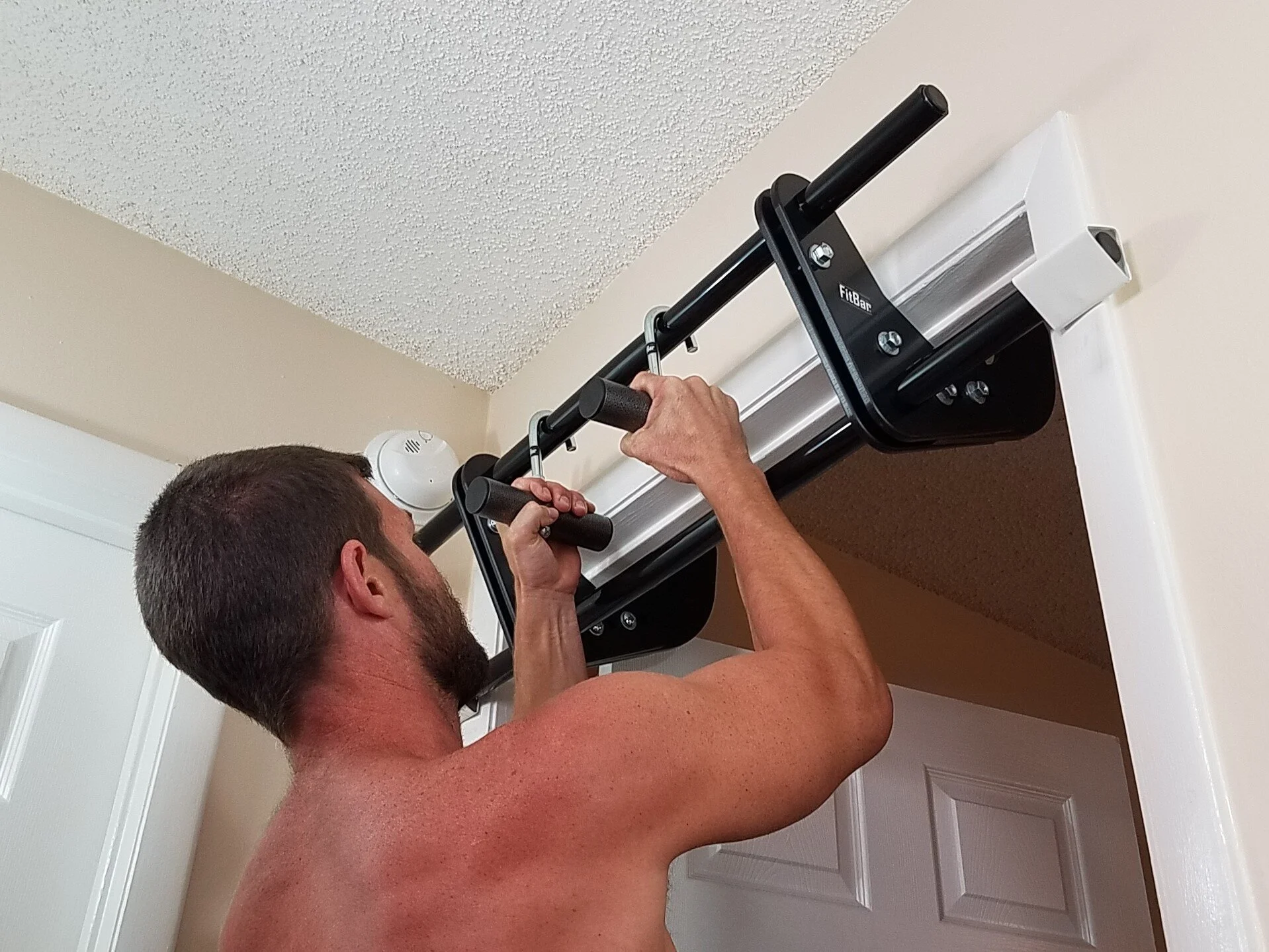 Doorway Pull Up Bar FitBar Grip Obstacle Strength Equipment