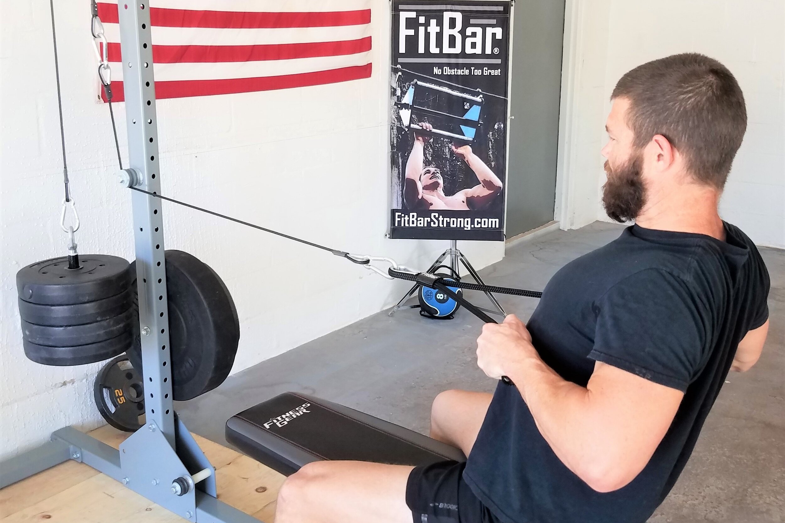 Portable Calisthenics Rig - FitBar Grip, Obstacle, Strength Equipment