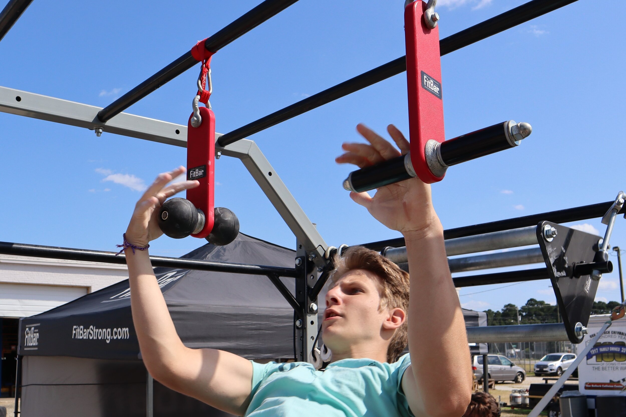 Extra Wide Pull up Bar - FitBar Grip, Obstacle, Strength Equipment