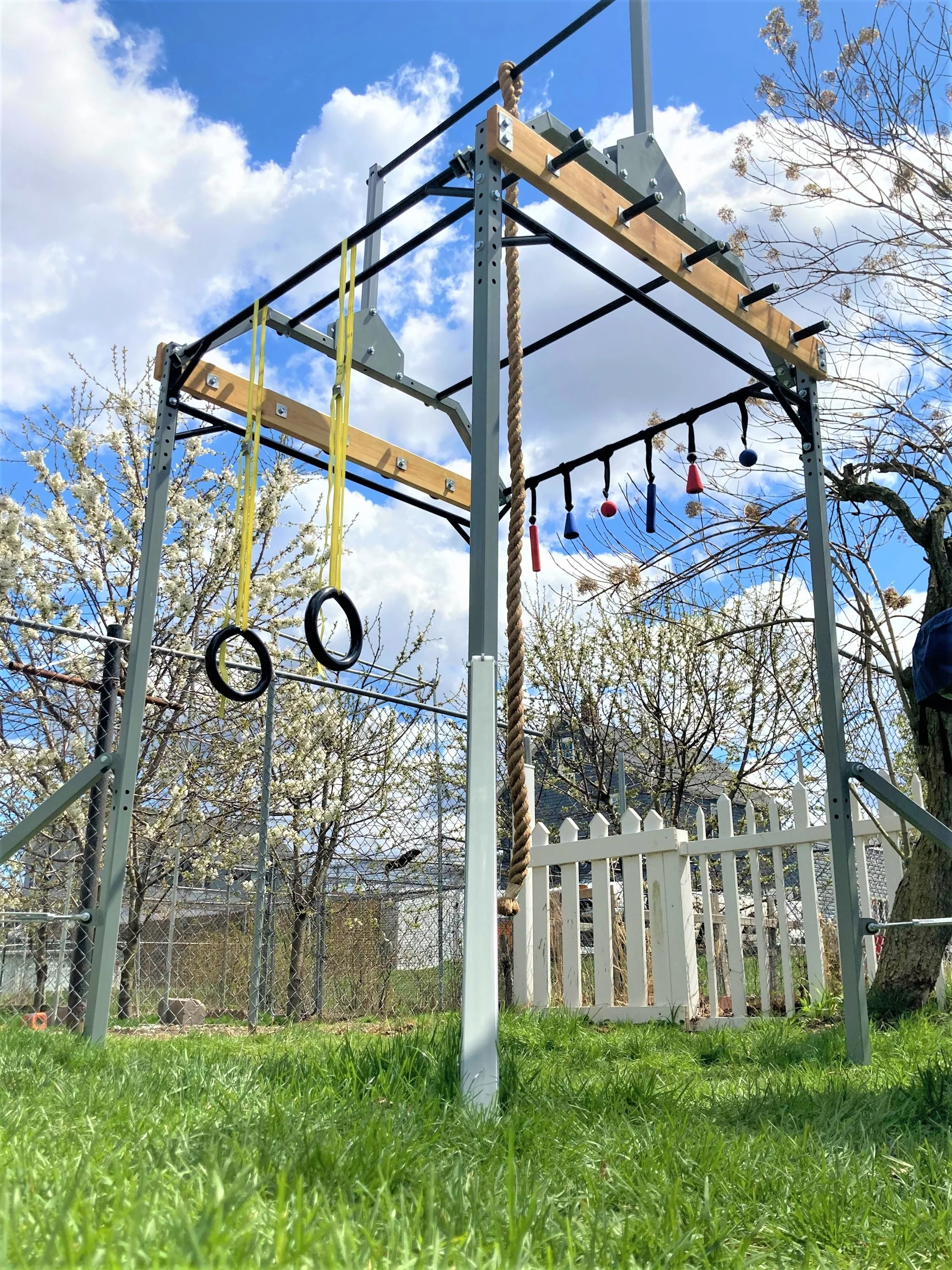 custom rope climbing rig