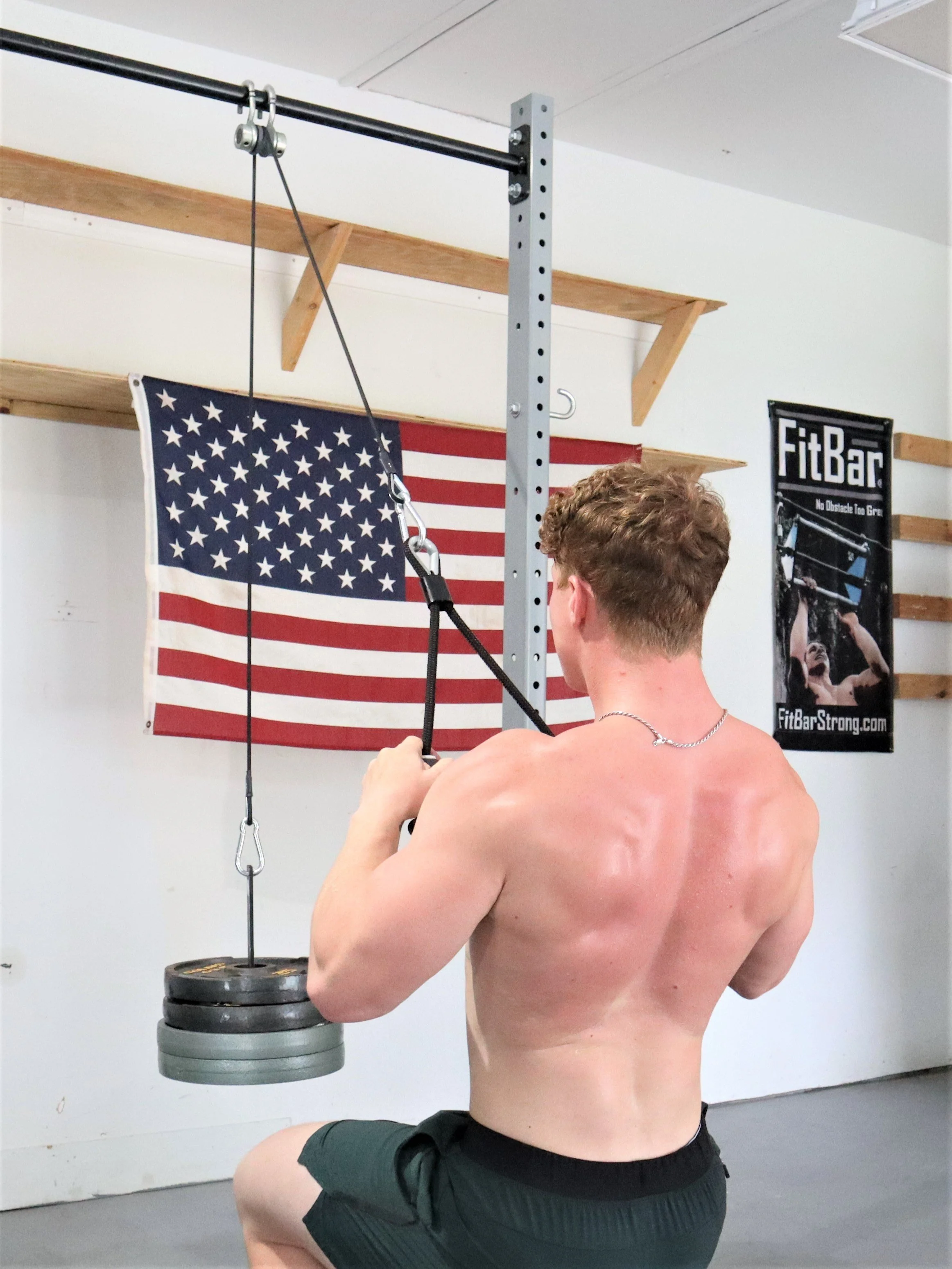 seated cable pull down