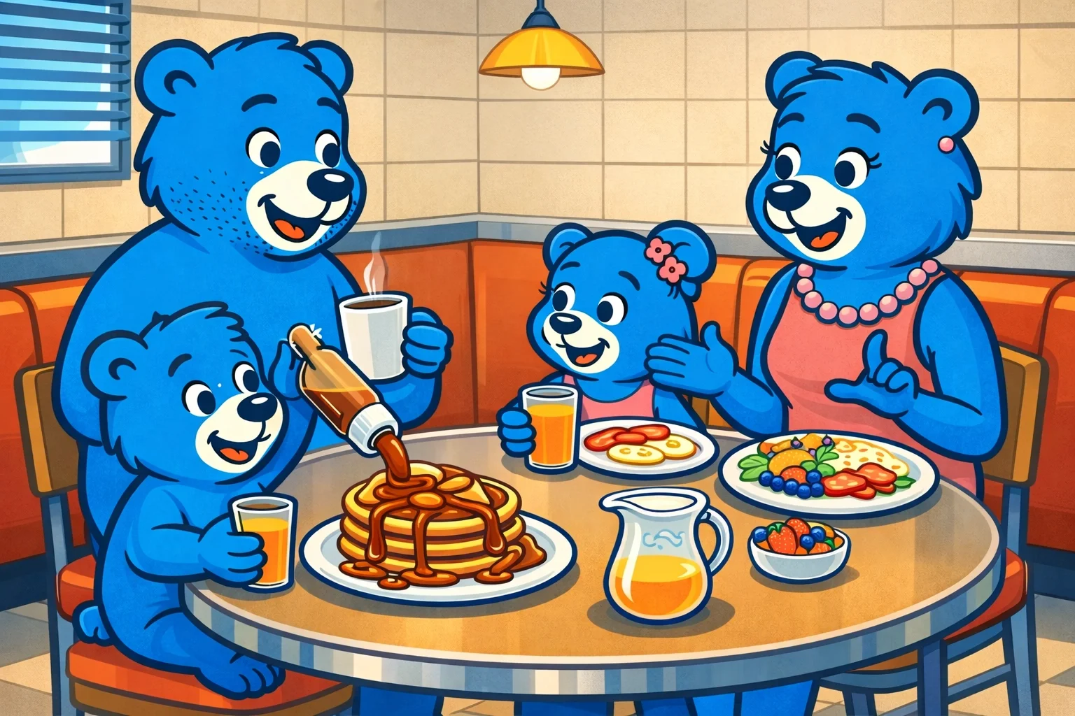 African American Family Breakfast