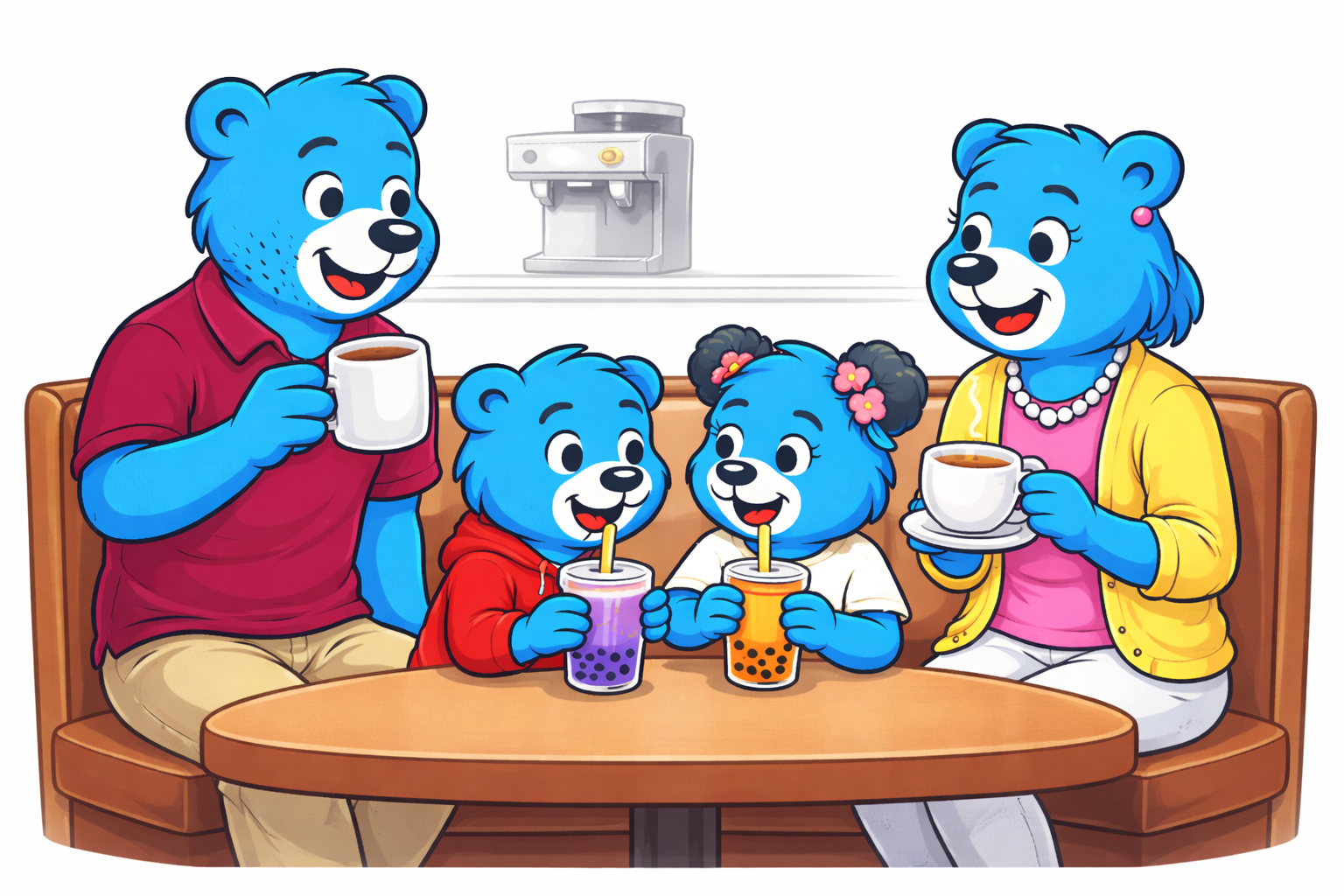 Blue House Cafe & Sweet Cupz Boba Fundraiser