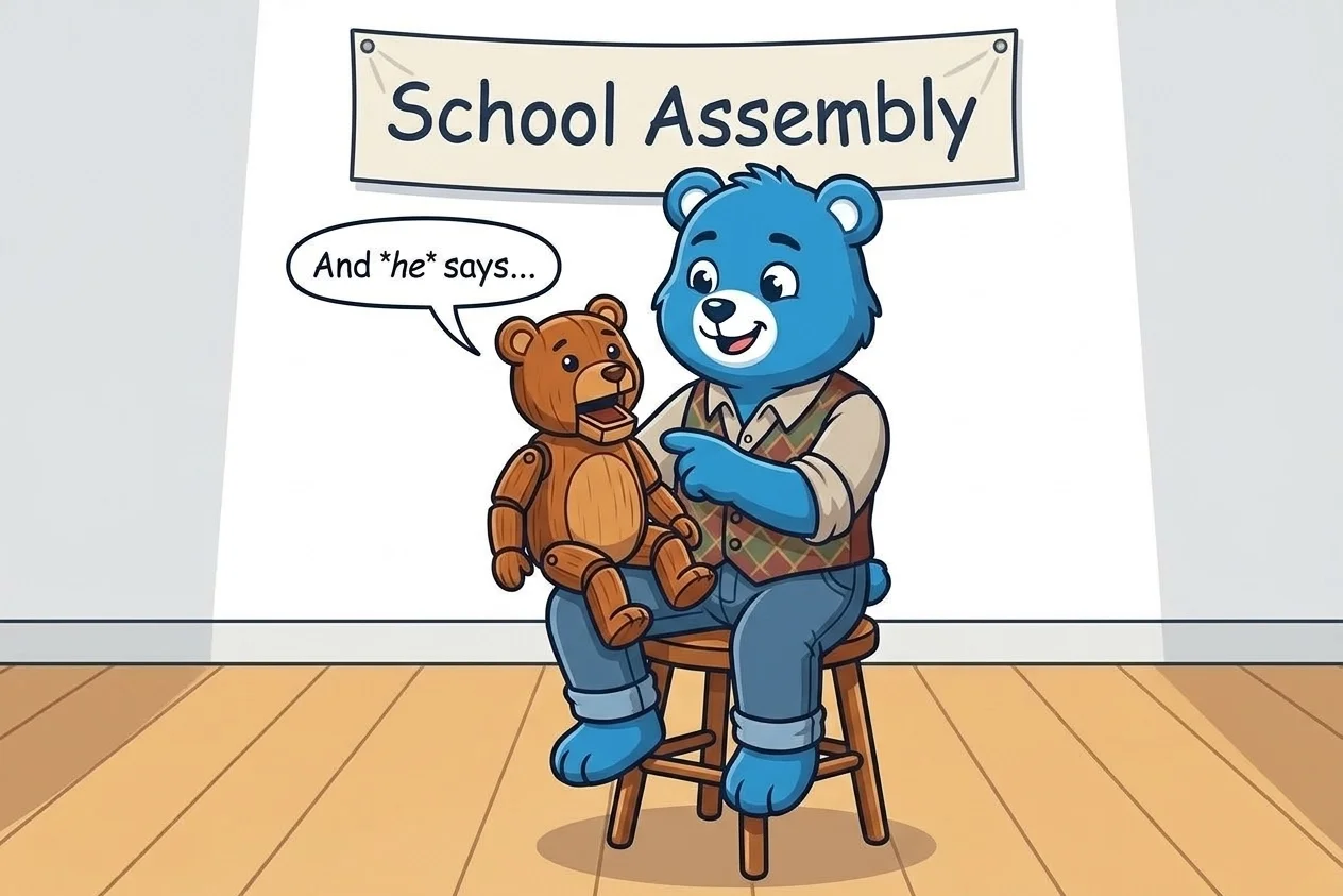 School Assembly: Marc Griffiths SEL Ventriloquist
