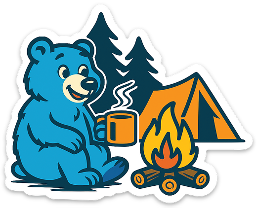 Sticker - 2026 Camping Bear Proof.png