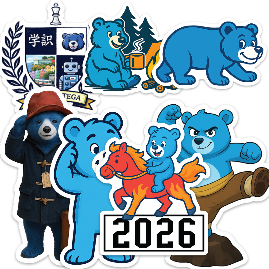 2026 Limited Edition Sticker Page (7 Stickers)