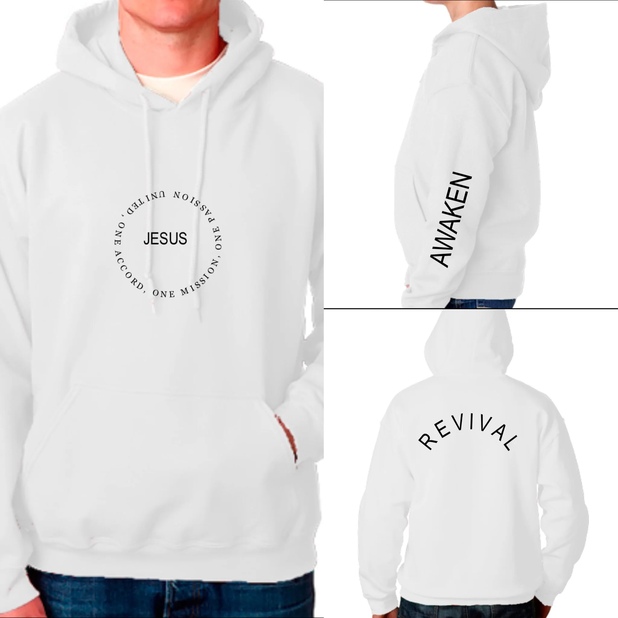  Fall/Winter Merch (White Hoodie)