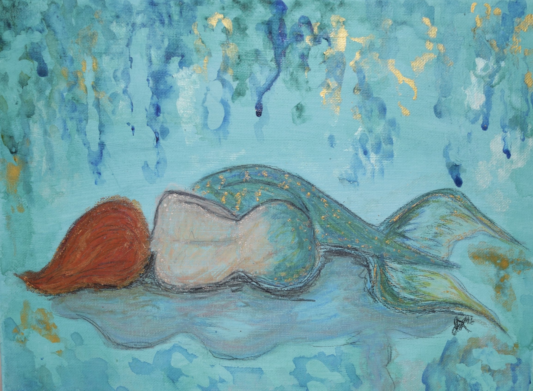 Resting Mermaid