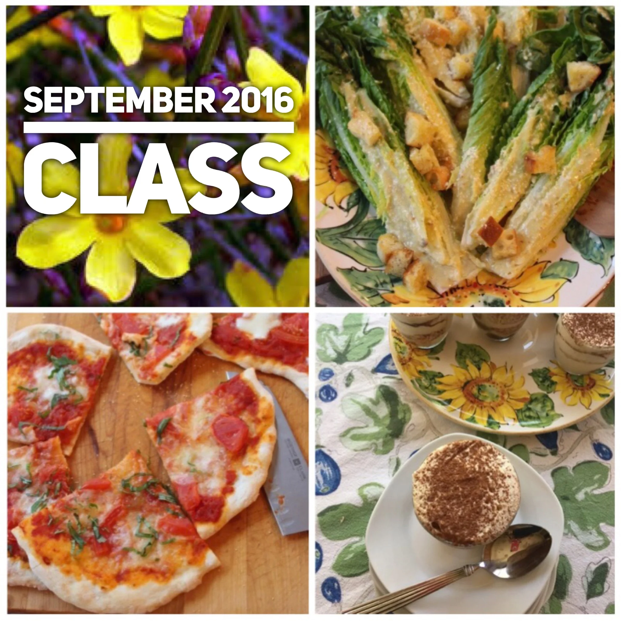 September 2016 Pizza Class