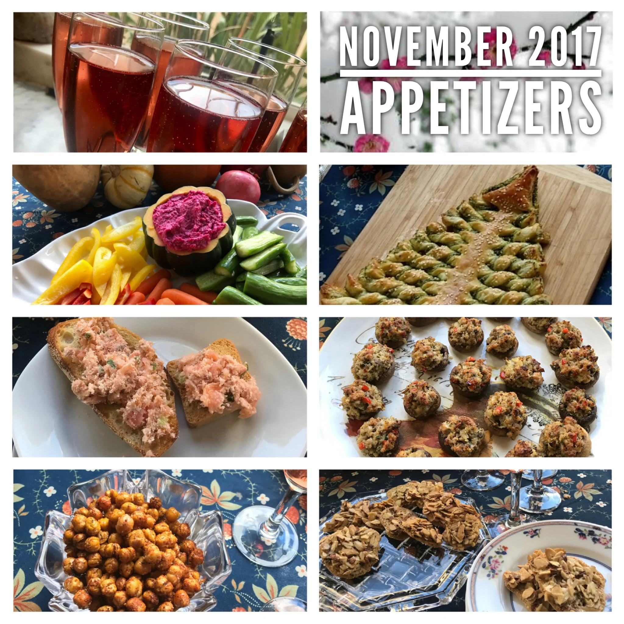 November 2017 Appetizer Class