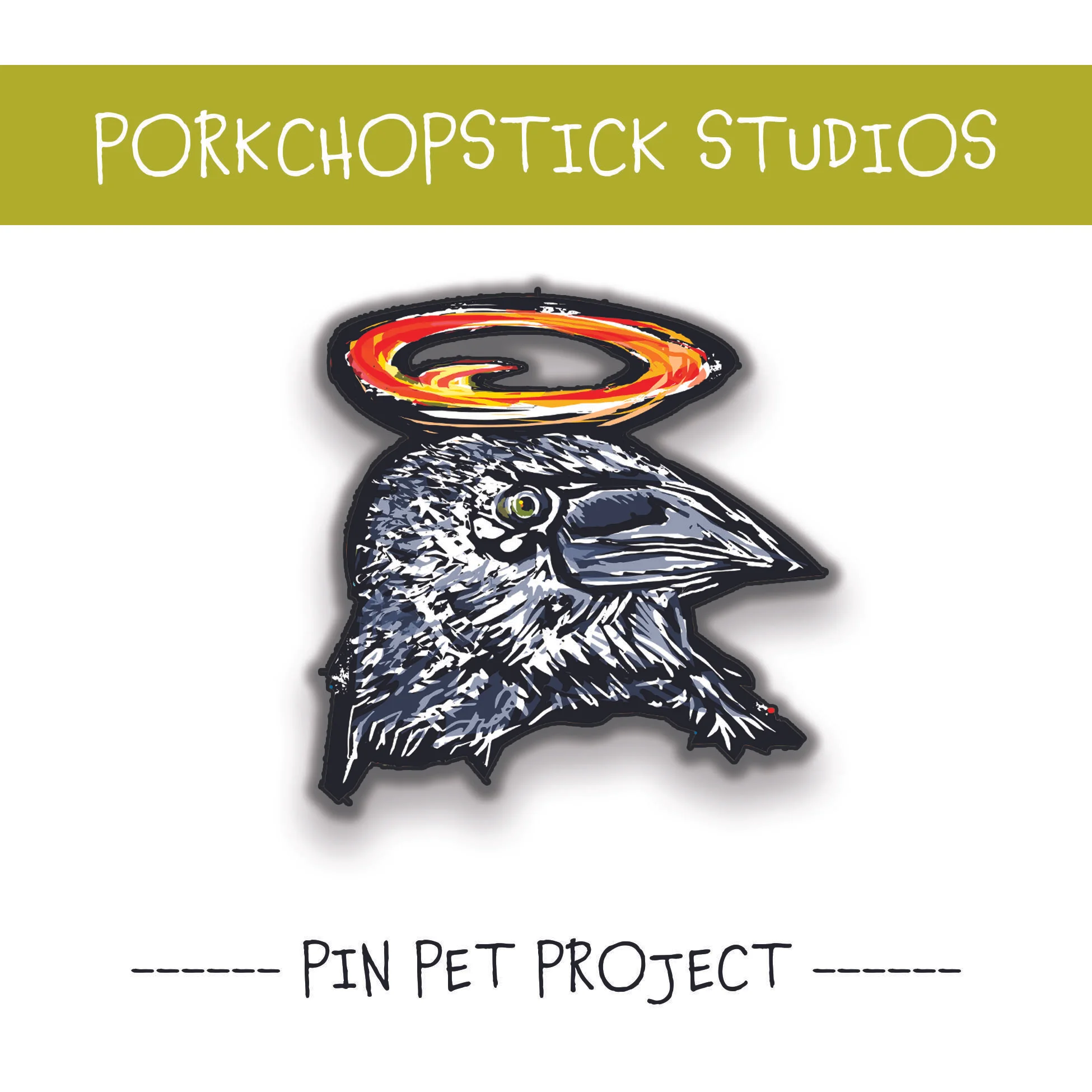 PP7HW HOLY CROW PIN PET PROJECT