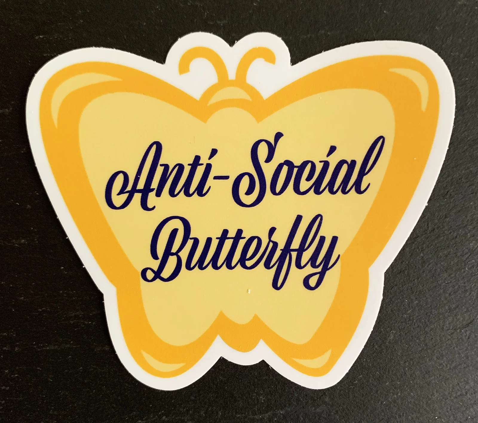 anti social butterfly sticker .jpg