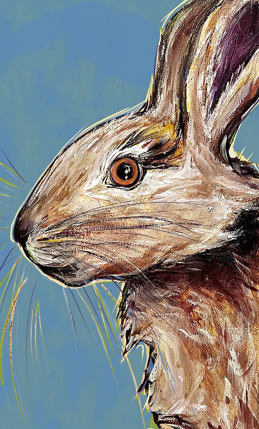 oberon giclee print framed