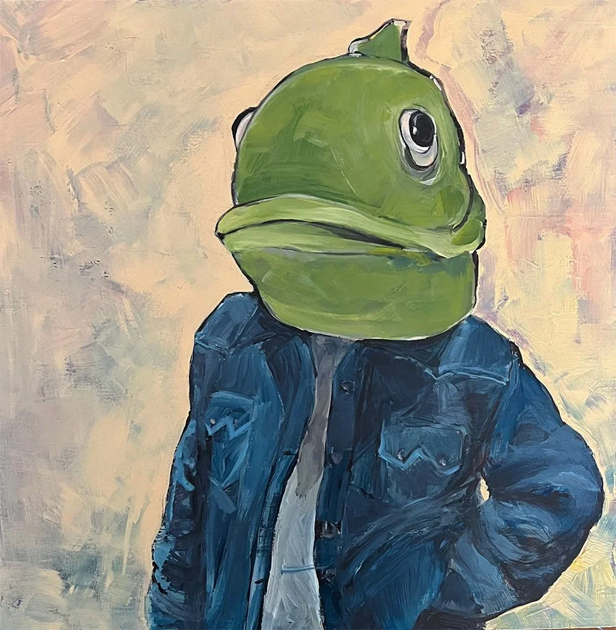 hipster from the black lagoon