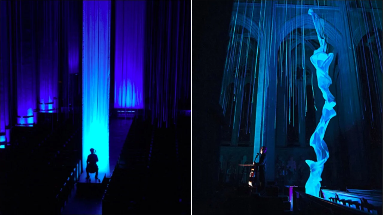 Photos from the premiere in Grace Cathedral