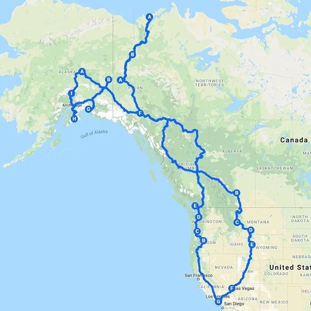 It's hard to believe this trip is finally happening! The Jeep is finally ready for the push off this weekend.  Tuktoyuktuk here I come!
