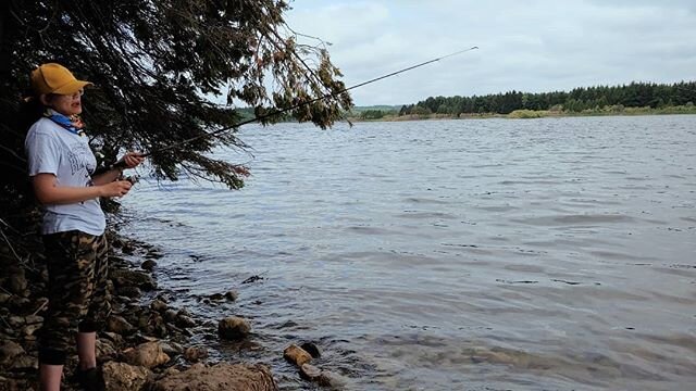 It's always nice to have a relaxing Saturday with a friend, @gillligan. Can't wait for another fishing trip in two weeks! #newbies