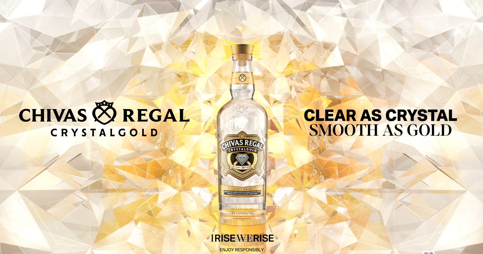 FORM - INTRODUCING CHIVAS REGAL CRYSTALGOLD: THE GAME-CHANGING INNOVATION THAT REDEFINES TRADITION