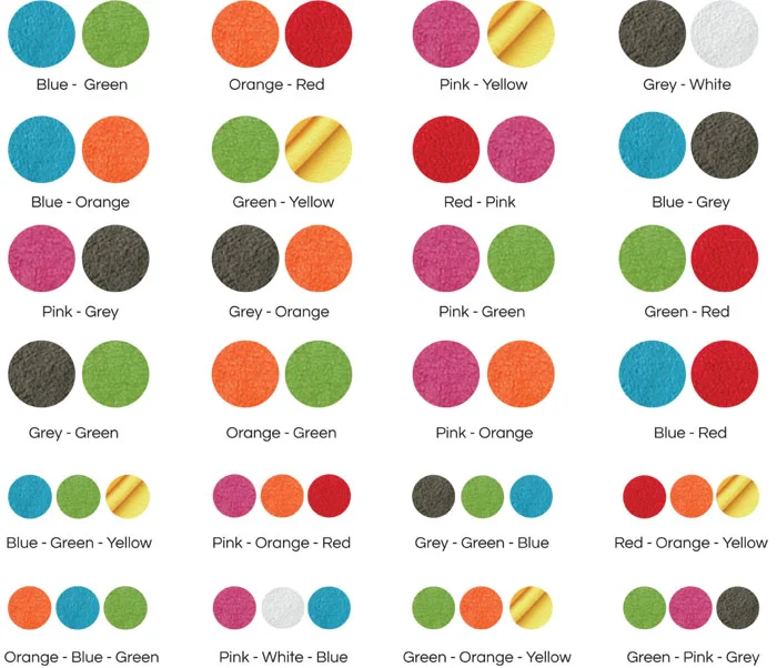 Notare che i colori possono essere leggermente differenti da quelli mostrati sullo schermo.