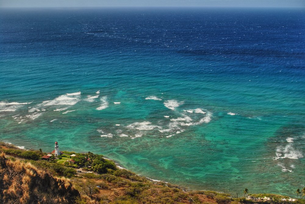 view from Diamond Head Hike