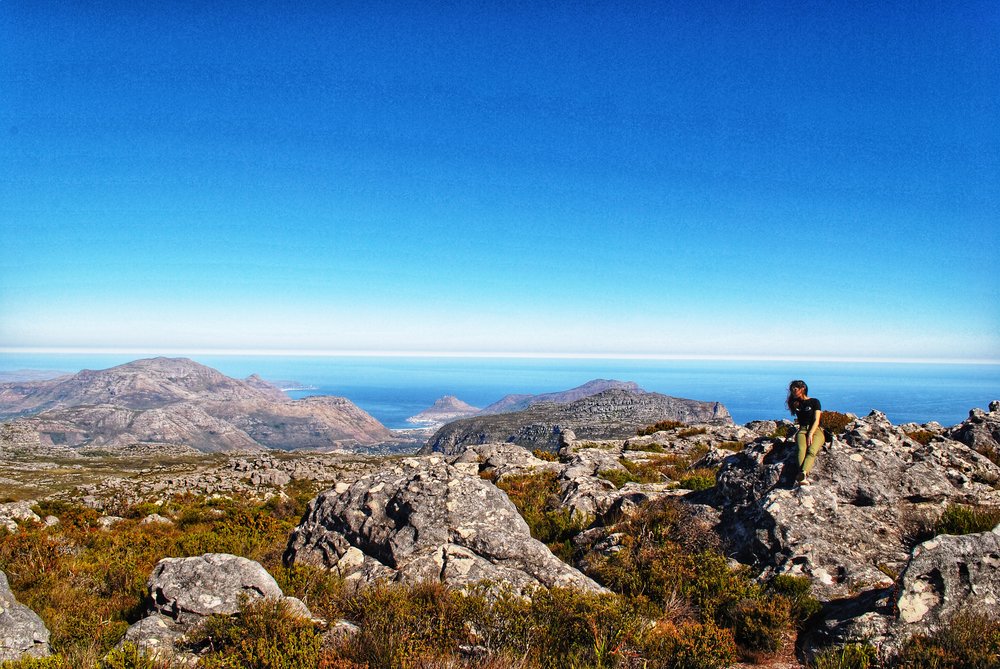 Table Mountain overlooking False Bay