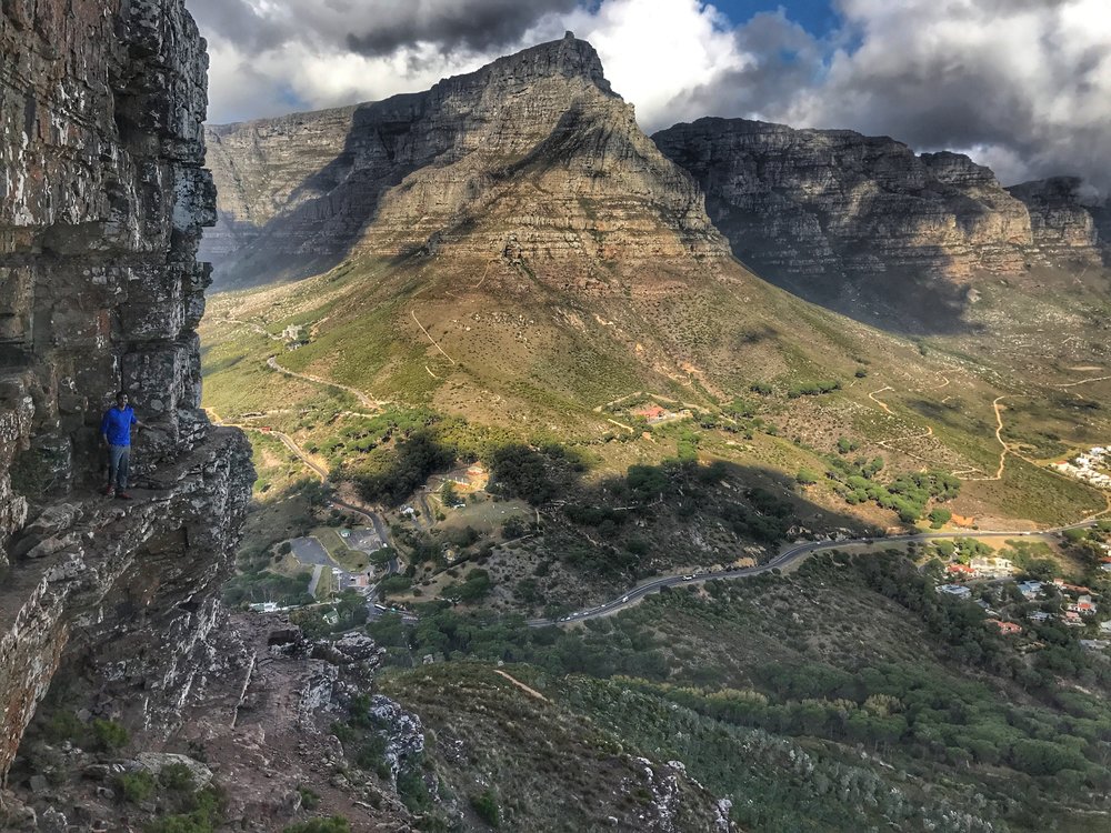 the ledge near Wally's Cave (Lion's Head)